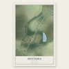 Minturn, Arkansas map print, the full design