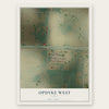 Opdyke West, Texas map print, the full design