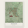 Beltrami, Minneapolis, Minnesota map print, the full design