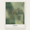 Asbury, Missouri map print, the full design