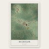 McGregor, Minnesota map print, the full design