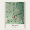 Mayfield, Ohio map print, the full design