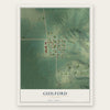 Guilford, Missouri map print, the full design