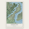 Rarity Bay, Tennessee map print, the full design