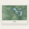 Tyre, New York map print, the full design
