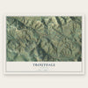 Troutdale, Virginia map print, the full design