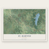 St. Martins, Missouri map print, the full design