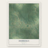 Dubberly, Louisiana map print, the full design