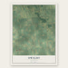 Dwight, Michigan map print, the full design