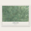 Ashland, Louisiana map print, the full design