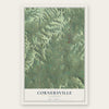 Cornersville, Tennessee map print, the full design