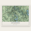Loyalhanna, Pennsylvania map print, the full design