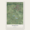 Marengo, Illinois map print, the full design