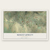 Mount Jewett, Pennsylvania map print, the full design