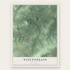 West Pikeland, Pennsylvania map print, the full design