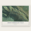 Green Mountain Falls, Colorado map print, the full design