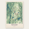 Rutland, Massachusetts map print, the full design