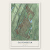 Eastchester, New York map print, the full design