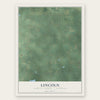 Lincoln, Isabella County, Michigan map print, the full design