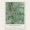 Sabina-Mattfeldt, Maryland map print, the full design