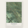 Piedmont, South Dakota map print, the full design