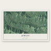 Jewett, New York map print, the full design