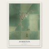 Symerton, Illinois map print, the full design