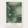 Lenzburg, Illinois map print, the full design