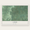 Lamar, Oklahoma map print, the full design