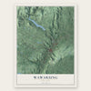 Wawarsing, New York map print, the full design
