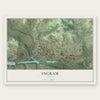 Ingram, Texas map print, the full design