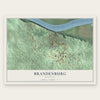 Brandenburg, Kentucky map print, the full design