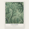 Gallagher, Pennsylvania map print, the full design