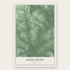 Glen Allen, Alabama map print, the full design