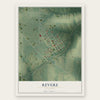 Revere, Missouri map print, the full design