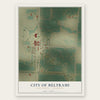 Beltrami, Minnesota map print, the full design