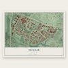 McNair, Virginia map print, the full design
