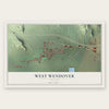 West Wendover, Nevada map print, the full design