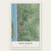 Port Byron, Illinois map print, the full design