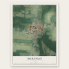 Marengo, Ohio map print, the full design