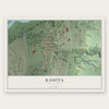 Kasota, Minnesota map print, the full design