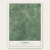 Climax, Kalamazoo County, Michigan map print, the full design