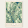 Upton, Massachusetts map print, the full design