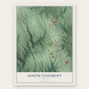 South Vinemont, Alabama map print, the full design