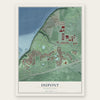 DuPont, Washington map print, the full design