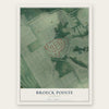 Broeck Pointe, Kentucky map print, the full design