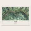 Vail, Colorado map print, the full design