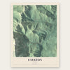 Fayston, Vermont map print, the full design