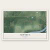 Moffett, Oklahoma map print, the full design
