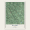 Hannibal, New York map print, the full design